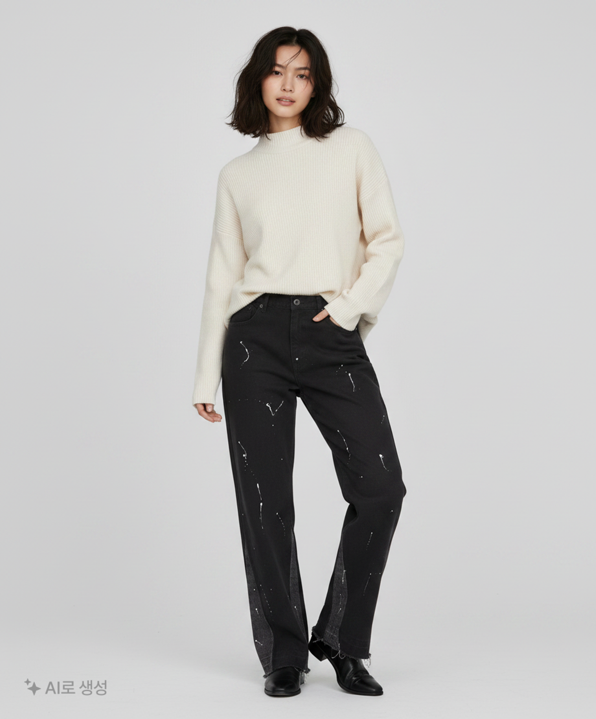 엑스씨엑스메인(XCXMAIN) 청/데님 팬츠 1