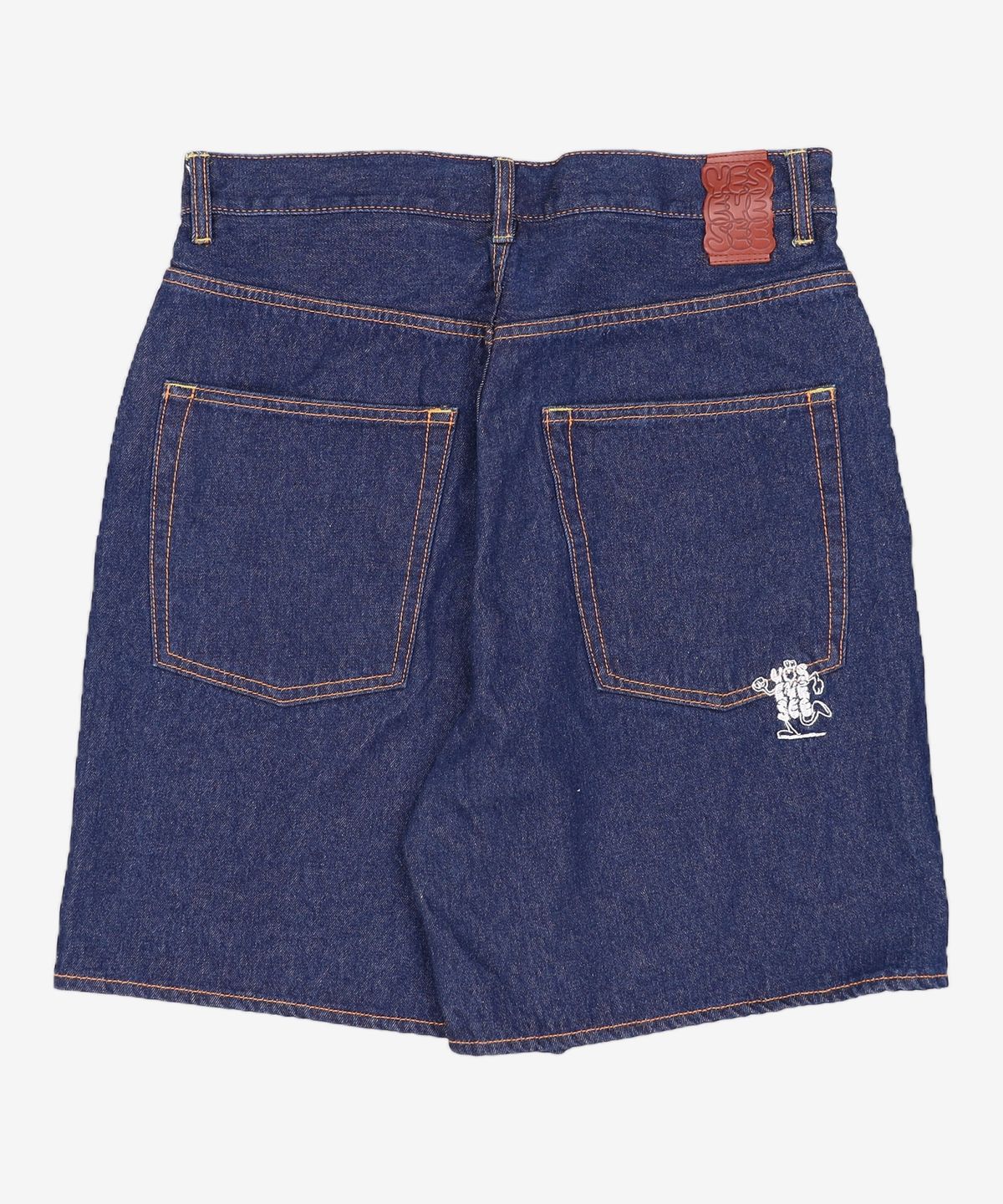 예스아이씨(YESEYESEE) [25SS] Basal 5 Pockets Denim Shorts Bleached Indigo S