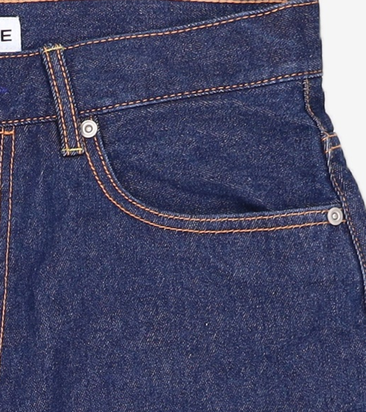 예스아이씨(YESEYESEE) [25SS] Basal 5 Pockets Denim Shorts Bleached Indigo S