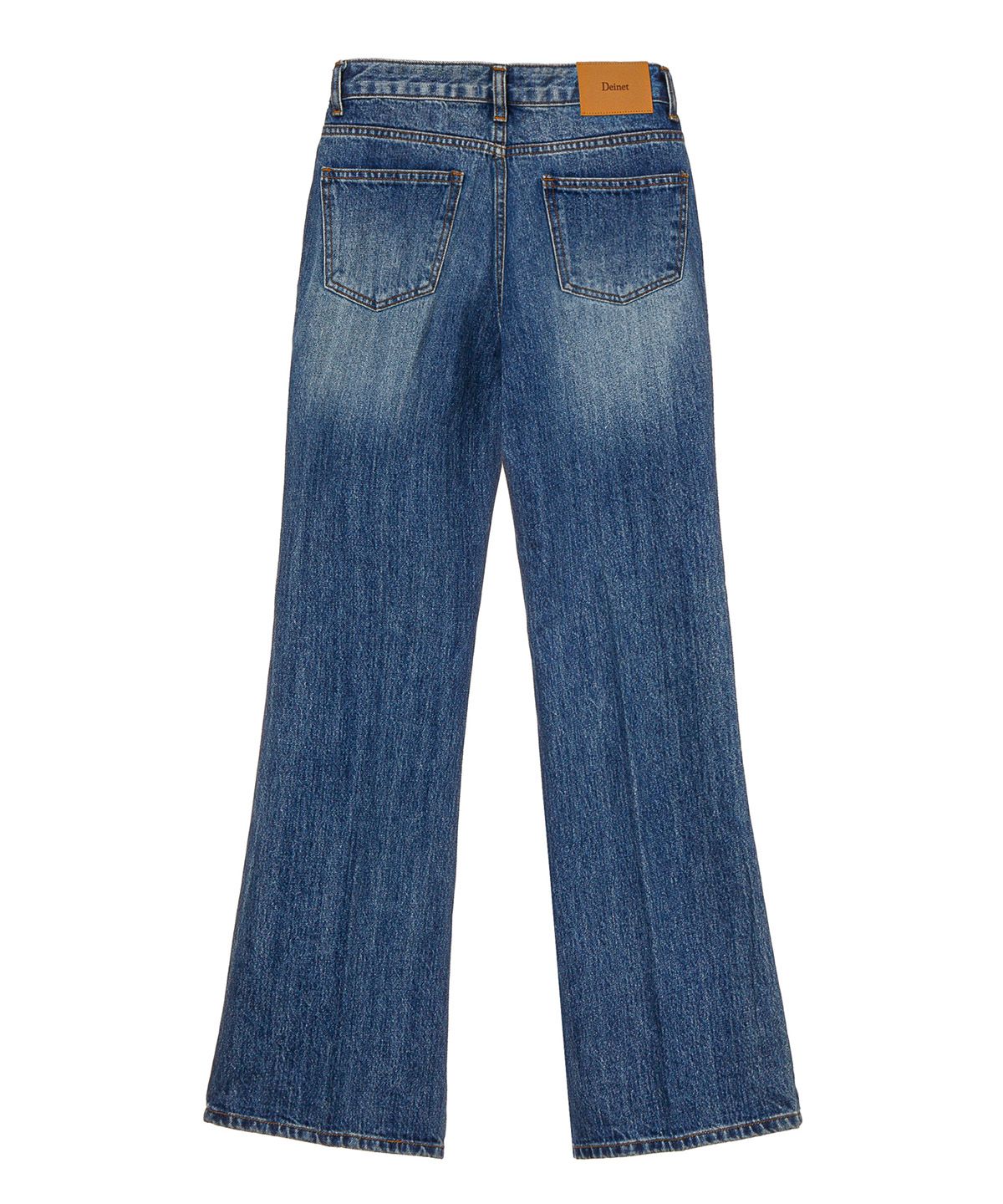 다이닛(DEINET) SLIM SEMI BOOTCUT DENIM IN BLUE
