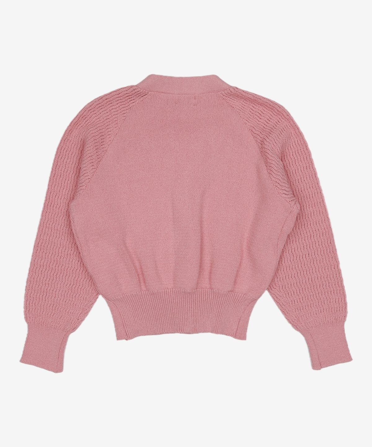 논로컬(NONLOCAL) See-Through Sleeves Cardigan 3 Color FREE