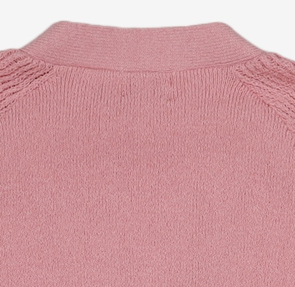 논로컬(NONLOCAL) See-Through Sleeves Cardigan 3 Color FREE