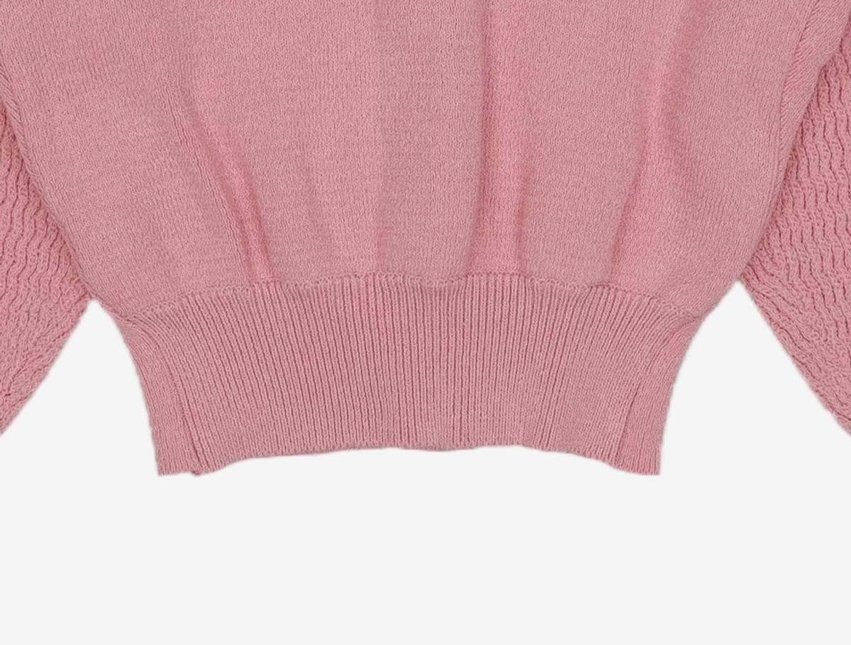논로컬(NONLOCAL) See-Through Sleeves Cardigan 3 Color FREE