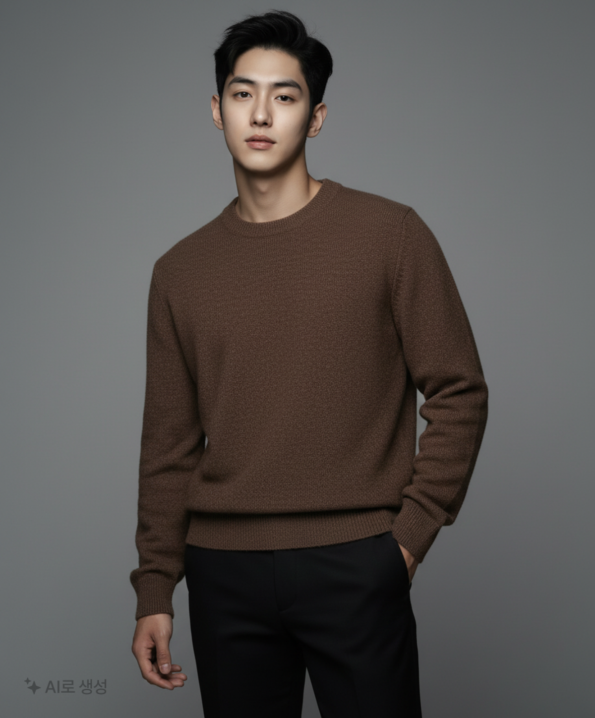 수아레(SUARE) 데일리 라운드 니트 - 12 COLOR L
