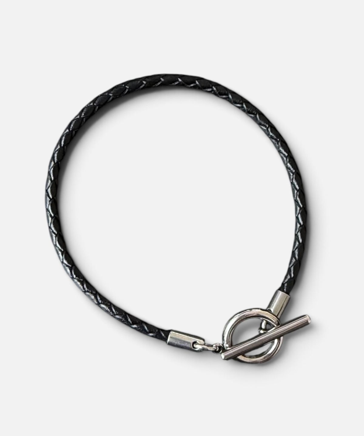 셉텐벌5(SEPTEMBER5) RAYERED LEATHER CHAIN BRACELET