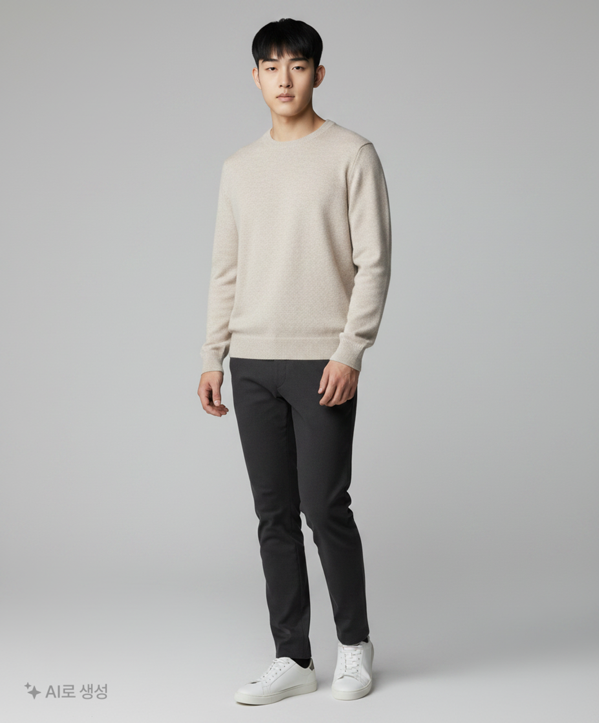 수아레(SUARE) 데일리 라운드 니트 - 12 COLOR L