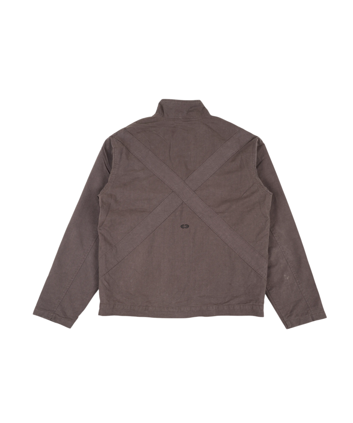이알티알(ERTR) Side Zipper Scots Jacket Brown