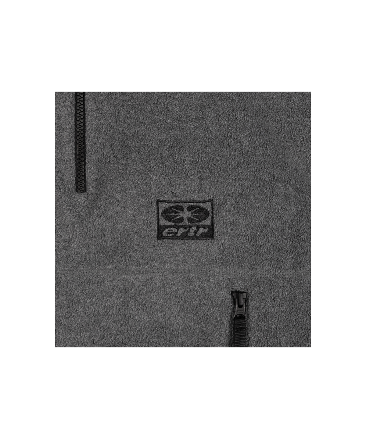 이알티알(ERTR) Essential Reversible Fleece Jacket Charcoal