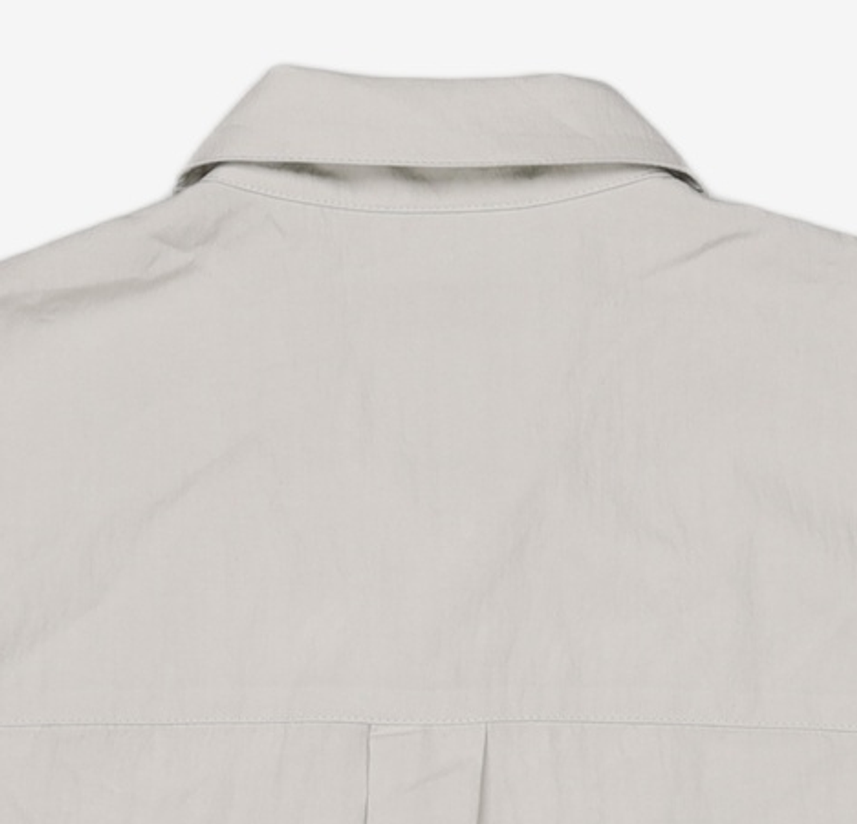 아우브아워(AUBOUR) wrinkled lapel shirts (ivory) FREE