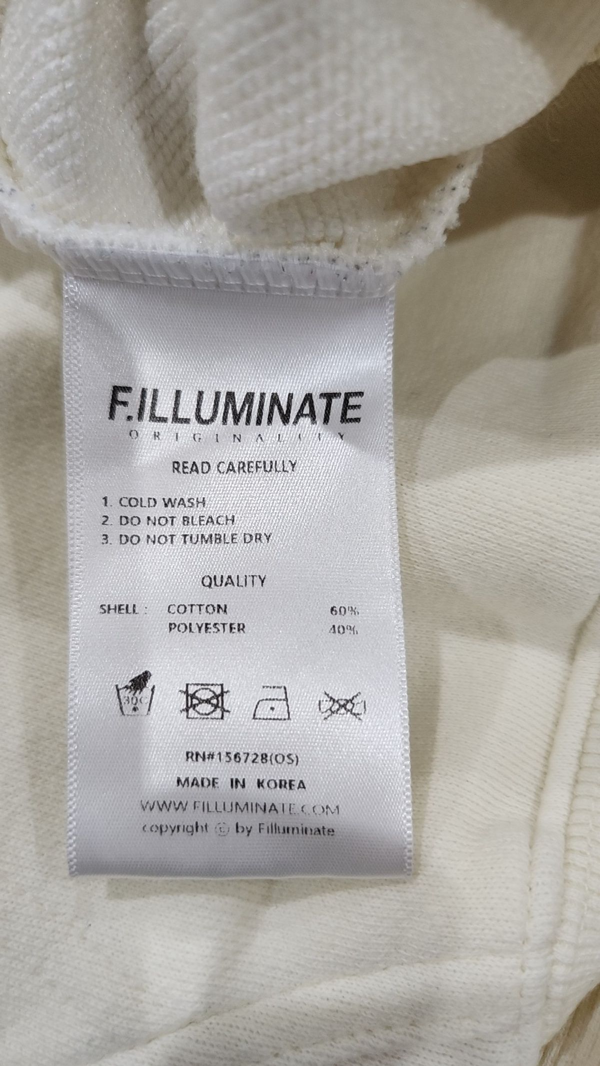 필루미네이트(FILLUMINATE) 후드 티셔츠 FREE