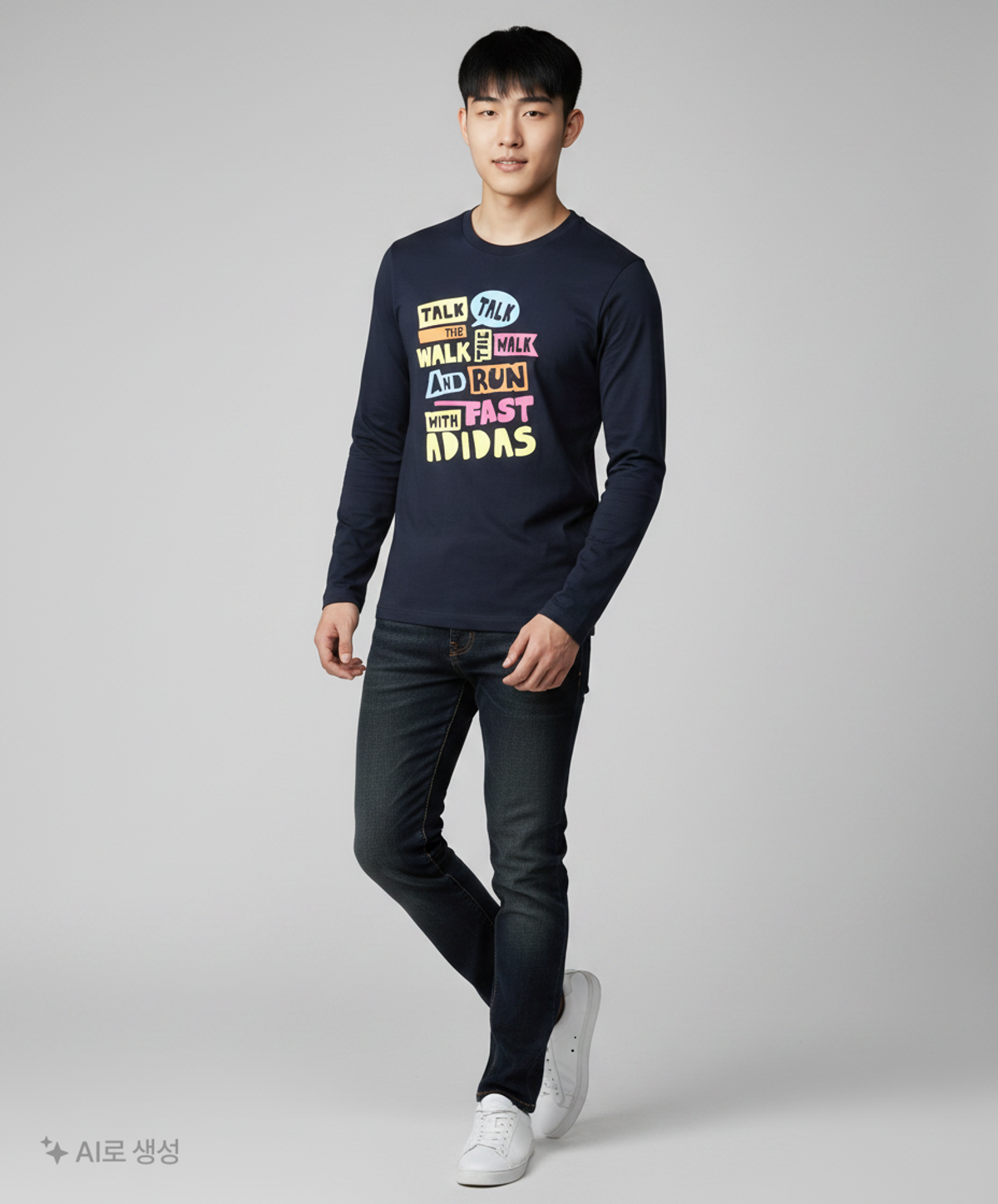 아디다스(ADIDAS) 긴소매 티셔츠 105