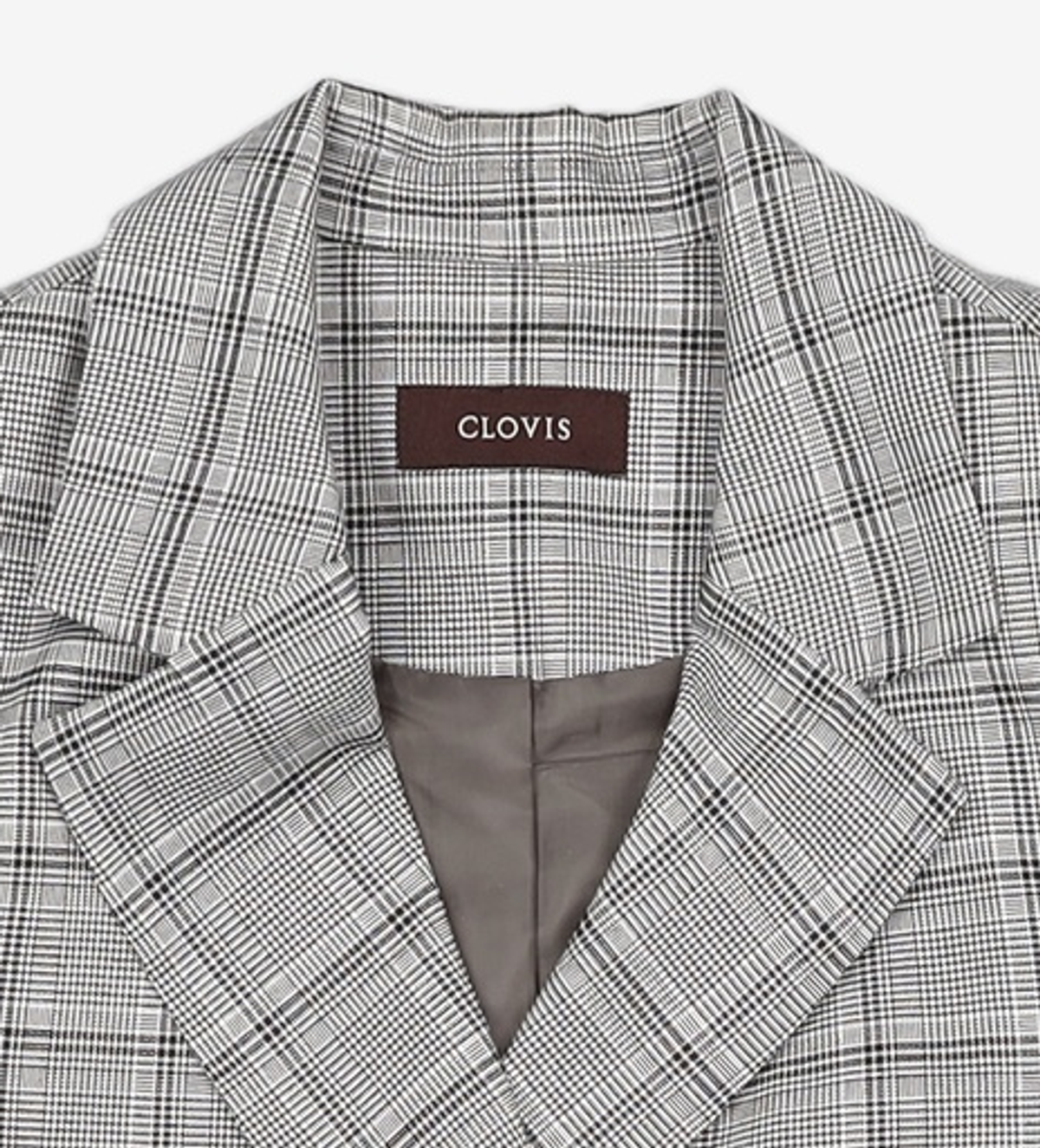 클라비스(CLOVIS) 빈티지 체크 더블 자켓  Black      CVJK74902M 85-95-160