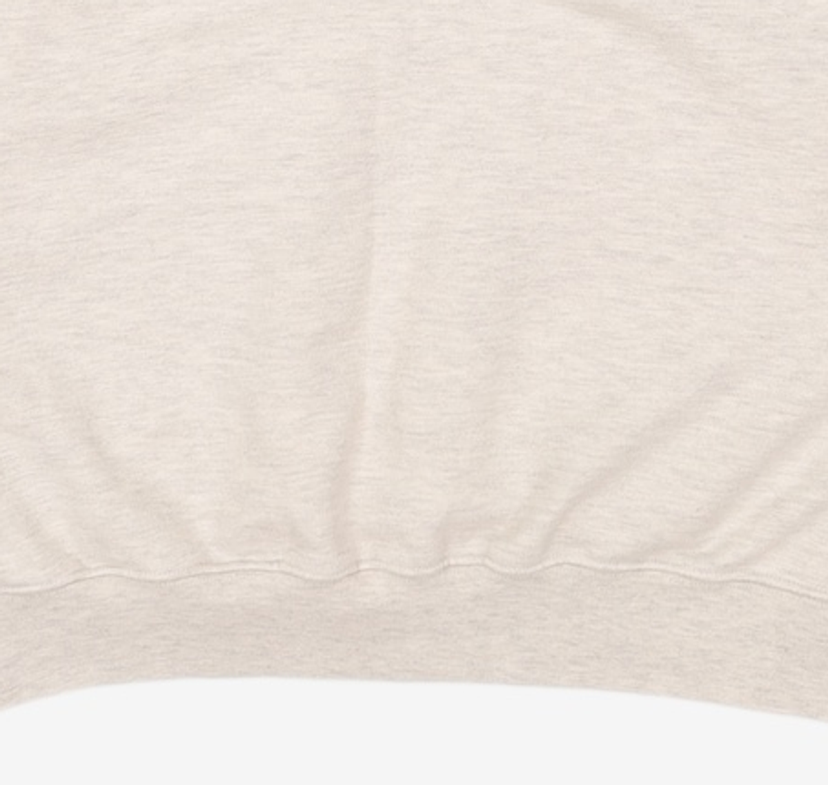 노매뉴얼(NOMANUAL) 3T ARCH LOGO HOODIE - OATMEAL MELANGE M
