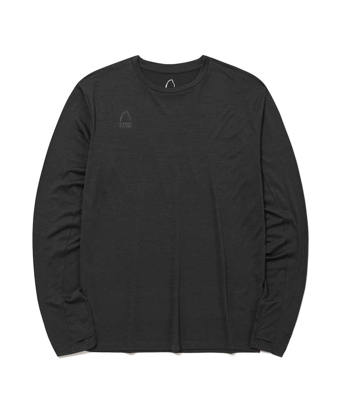 시에라디자인(SIERRA DESIGNS) 시에라 울 일루전 롱슬리브 CHARCOAL