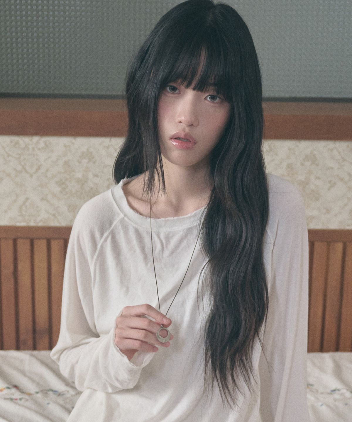 키이비(KIIBI) antique ring necklace