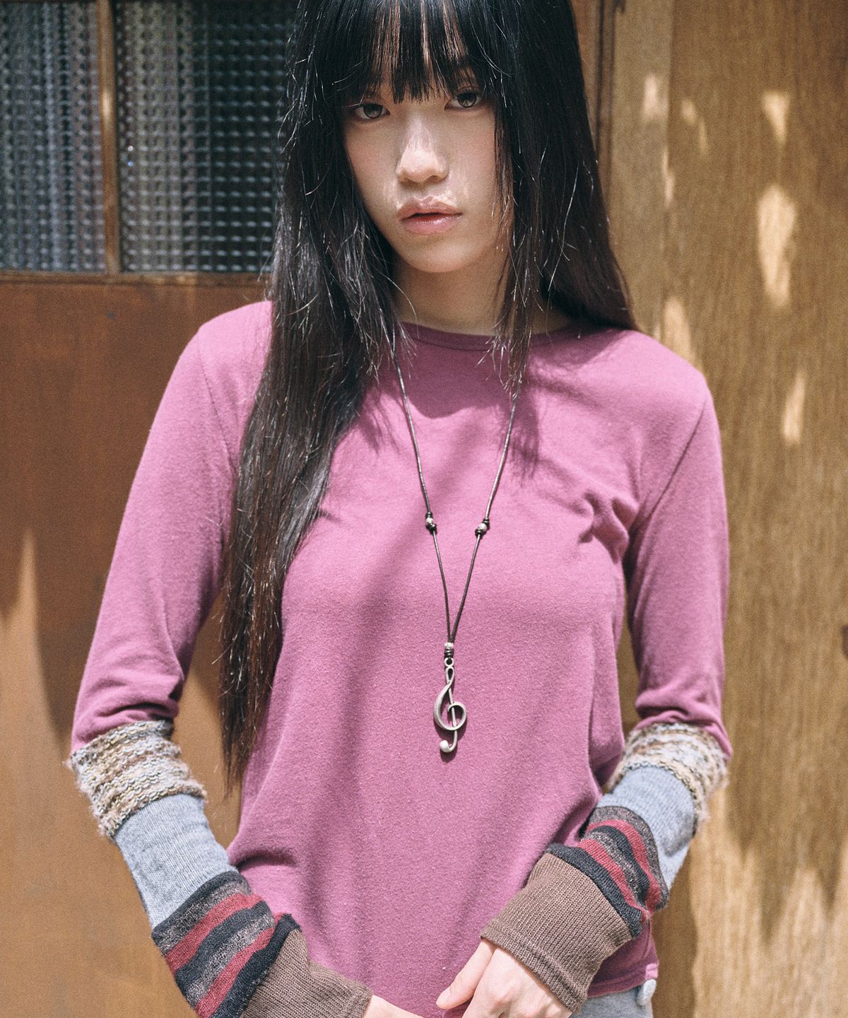 키이비(KIIBI) music note necklace