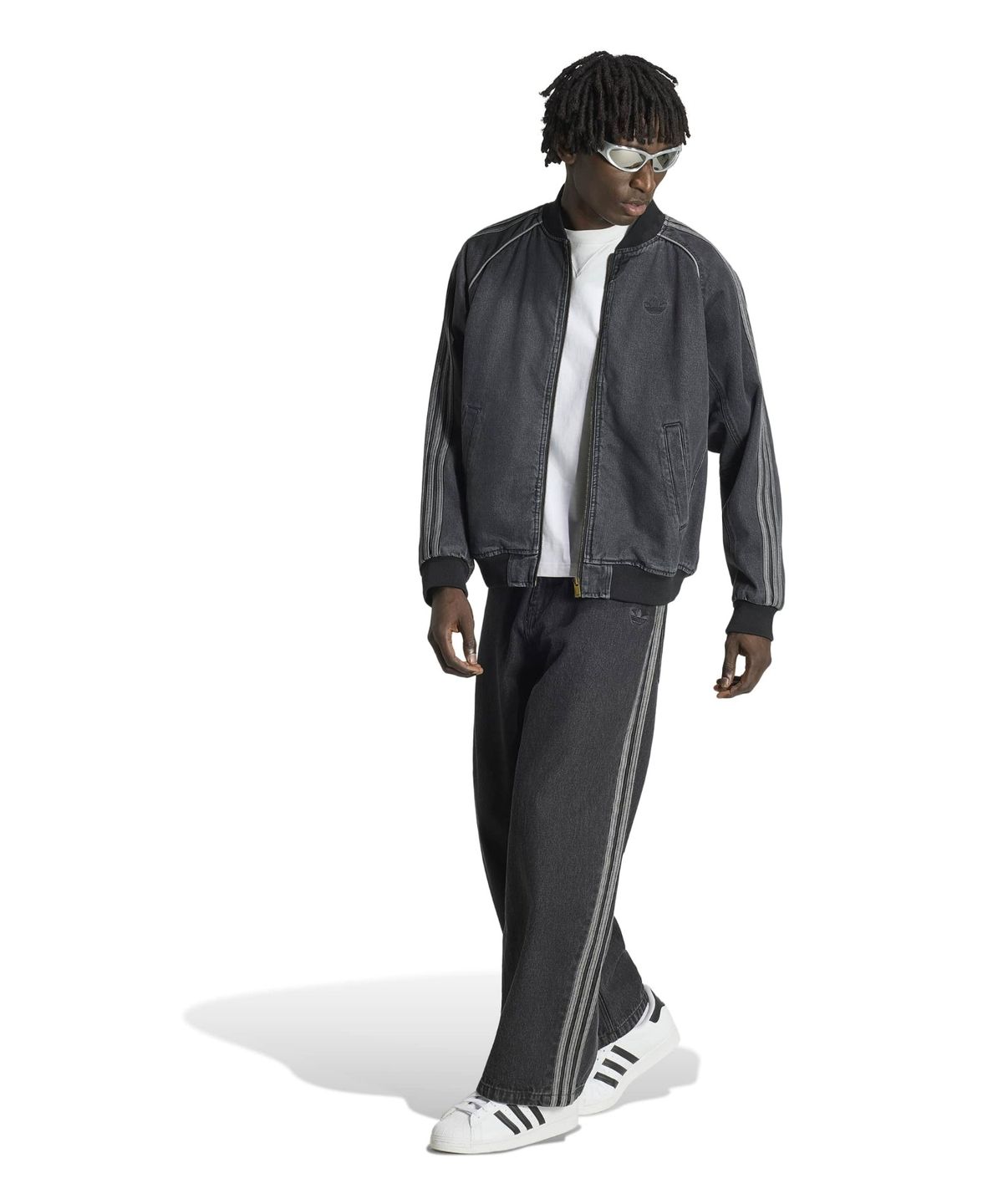 아디다스(ADIDAS) SST 데님 트랙탑 - 트루블랙데님 / IB6948