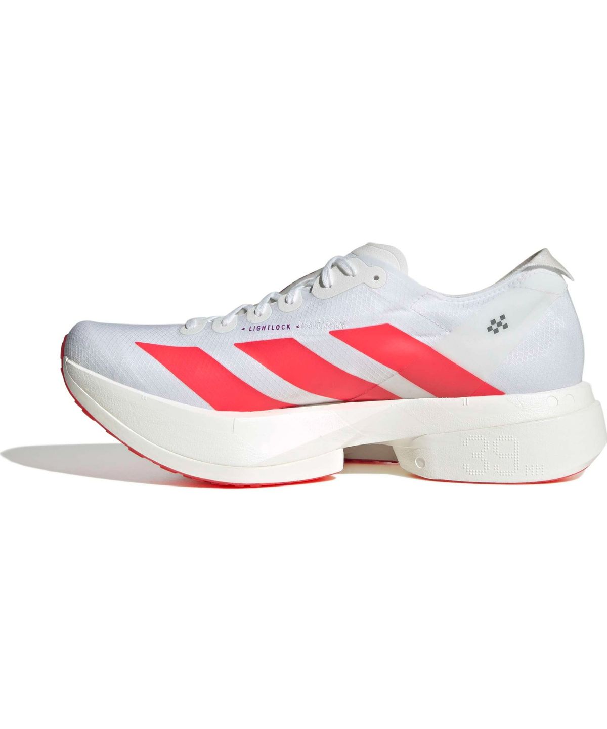 아디다스(ADIDAS) 아디제로 아디오스 프로 4 - 화이트:루시드레드 / KZ9020