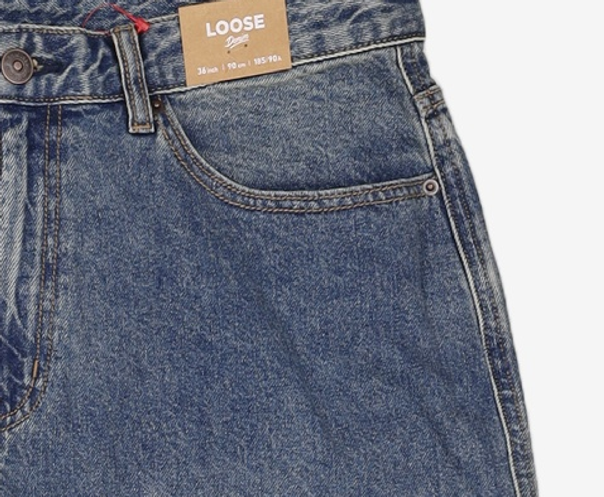 스파오(SPAO) 청/데님 팬츠 36
