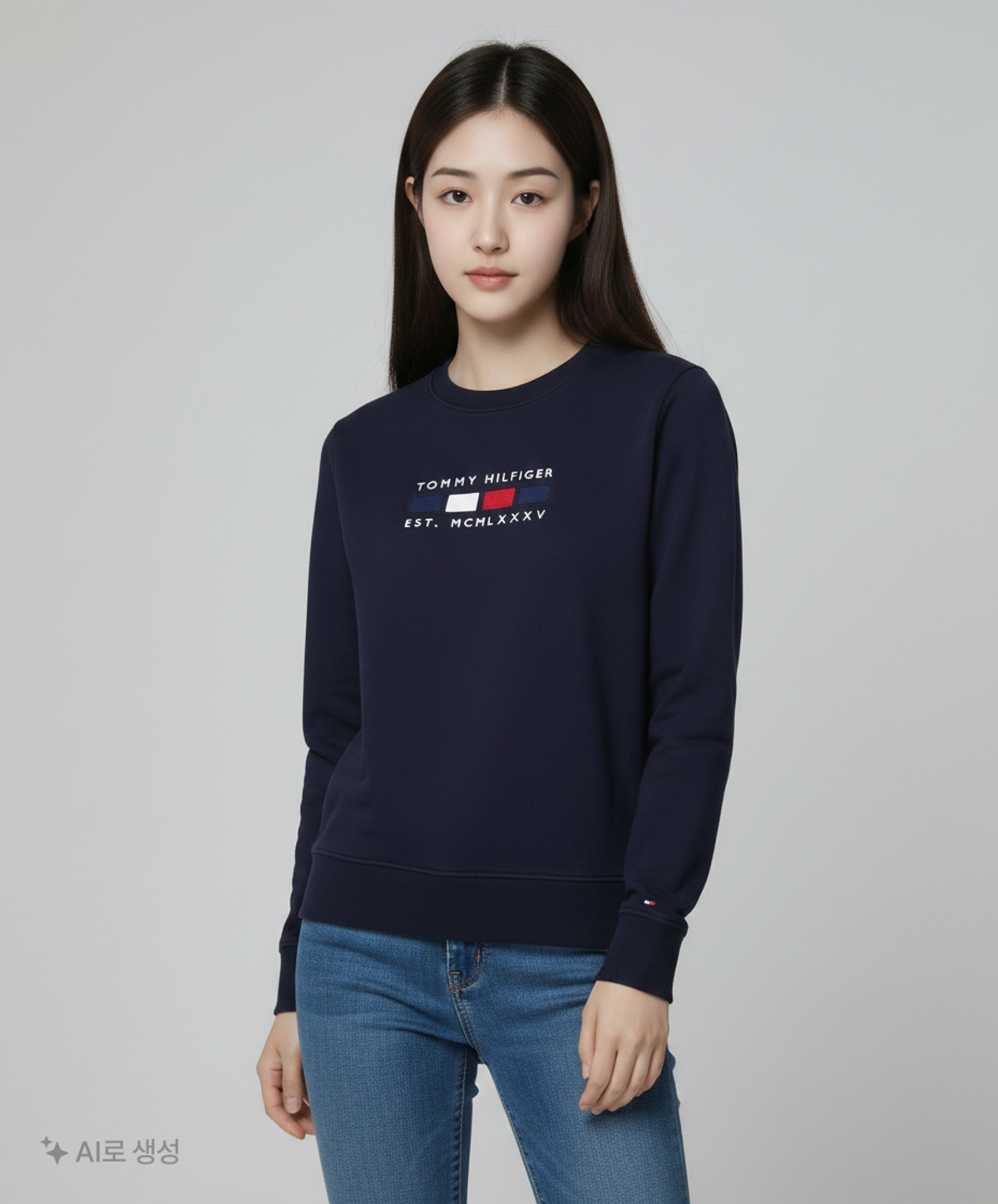 타미힐피거(TOMMY HILFIGER) 맨투맨/스웨트셔츠 L