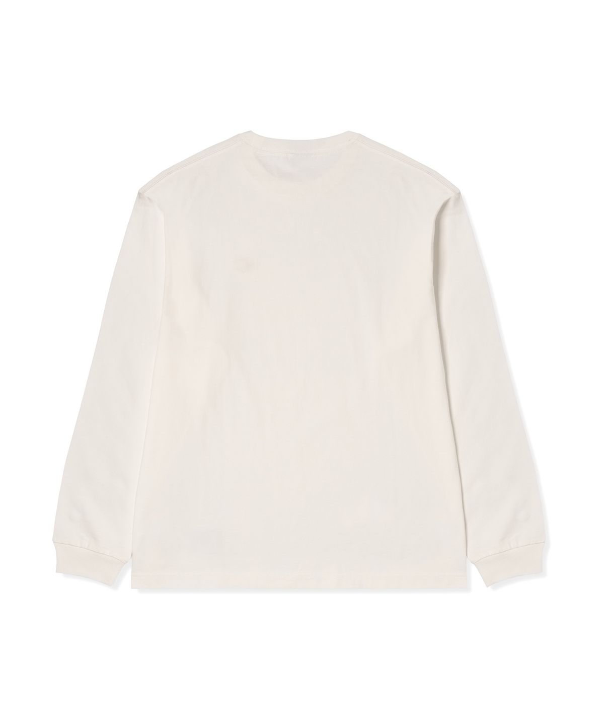 챔피온(CHAMPION) C로고 오버핏 조그택 롱슬리브 티셔츠 White