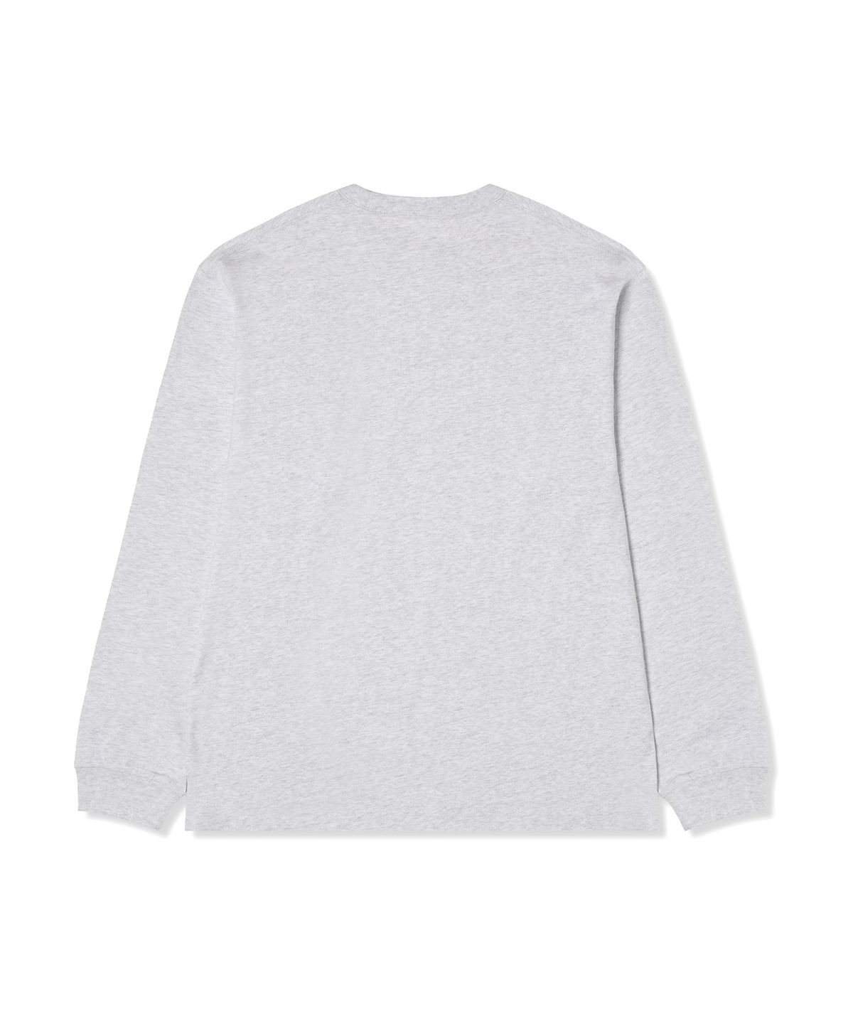 챔피온(CHAMPION) C로고 오버핏 조그택 롱슬리브 티셔츠 Light Grey