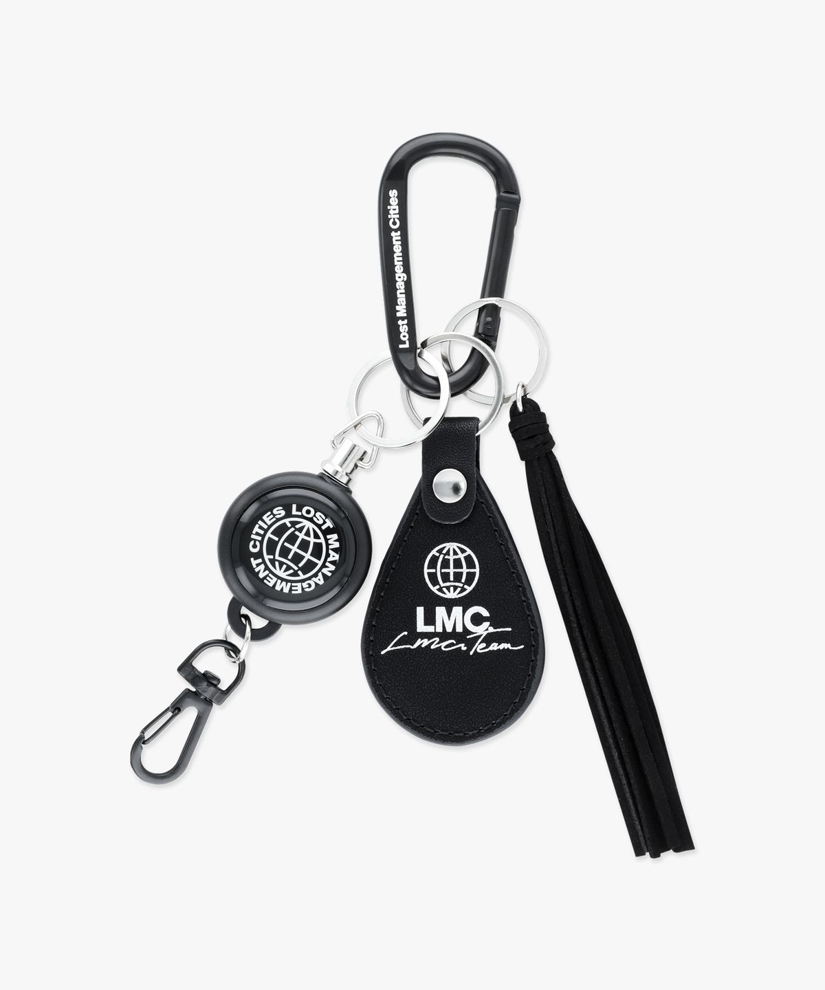 엘엠씨(LMC) CARABINER KEYRING black