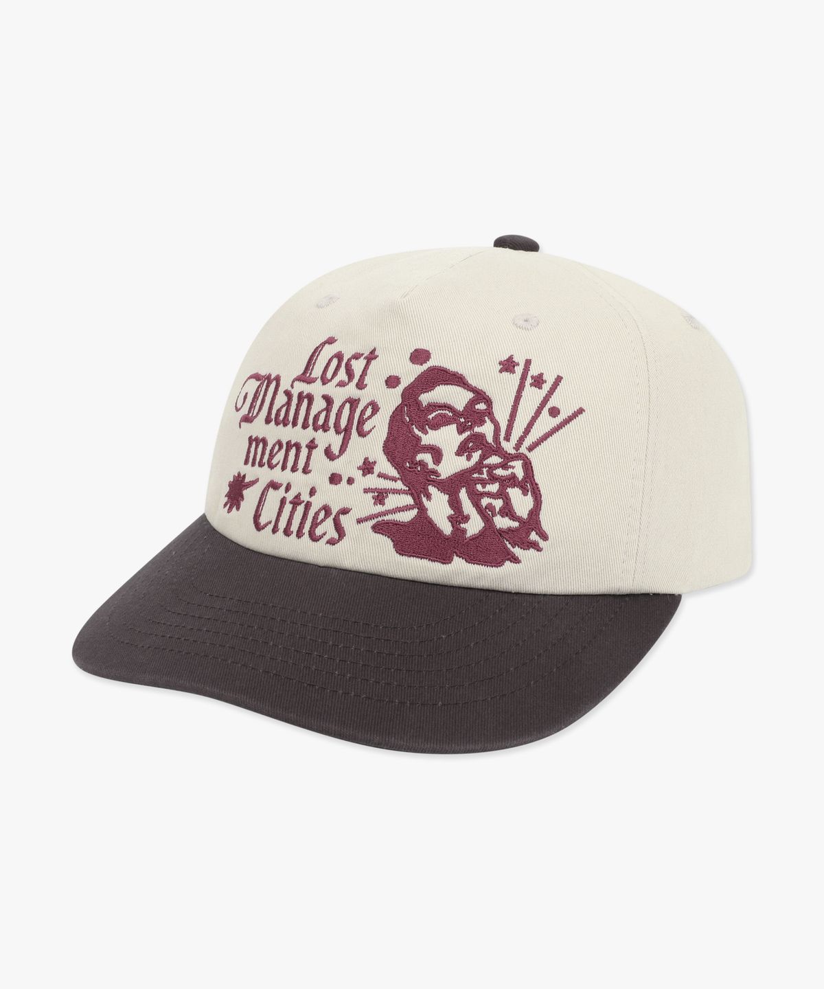 엘엠씨(LMC) PUNCH MAN VINTAGE 5PANEL CAP dark purple