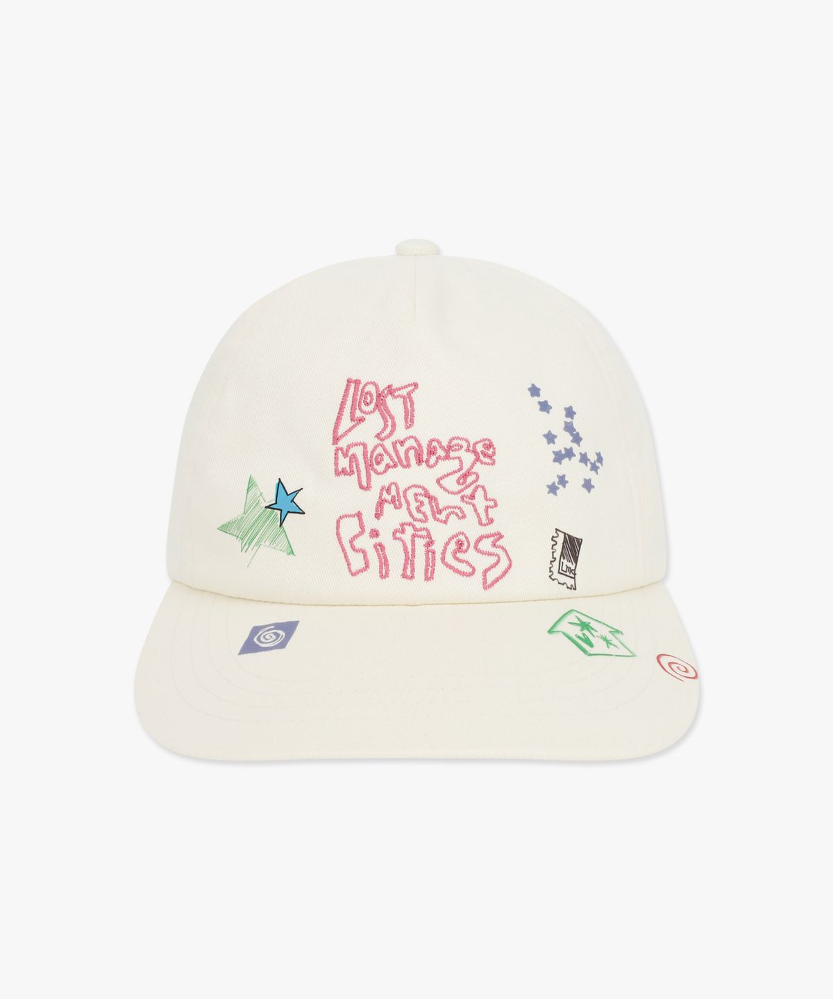 엘엠씨(LMC) PEN DRAWING COTTON 5PANEL CAP ivory