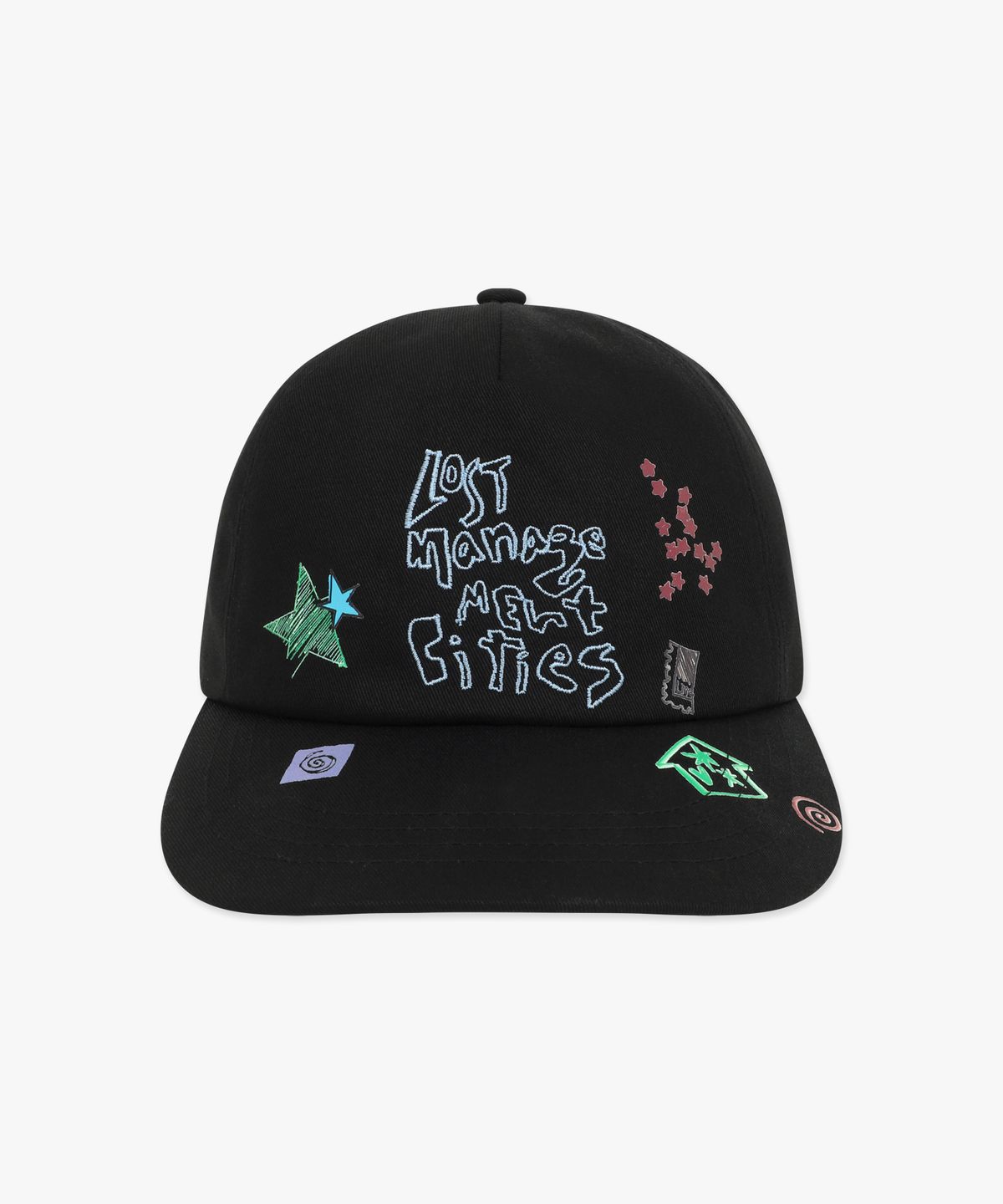 엘엠씨(LMC) PEN DRAWING COTTON 5PANEL CAP black