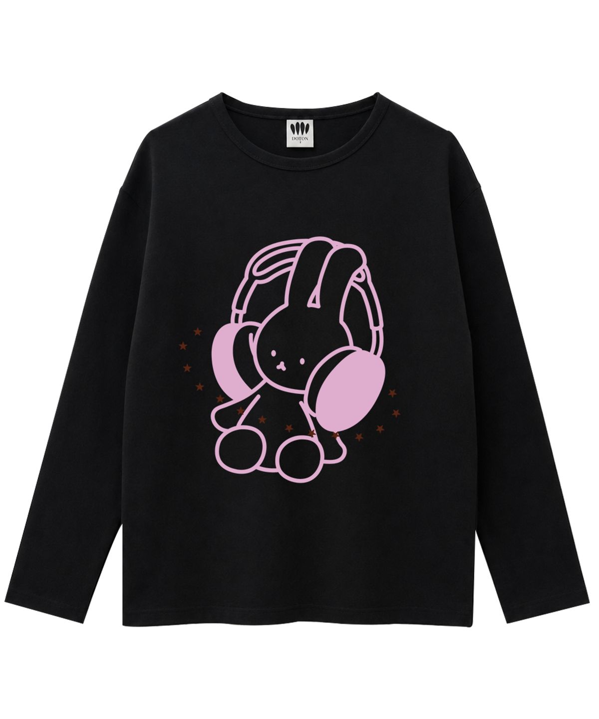 도톤(DOTON) DREAM LISTENER LONG SLEEVE (White melange)