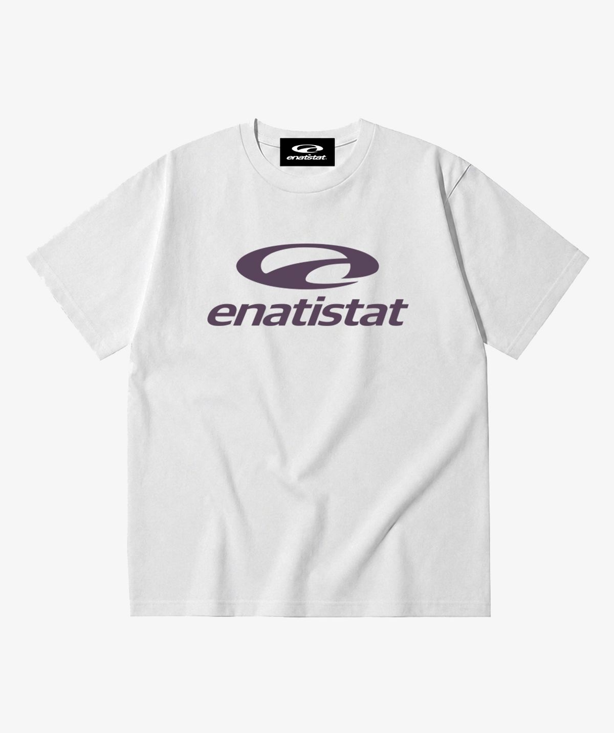 에나티스탯(ENATISTAT) ENATI CIRCLE LOGO TEE WHITE