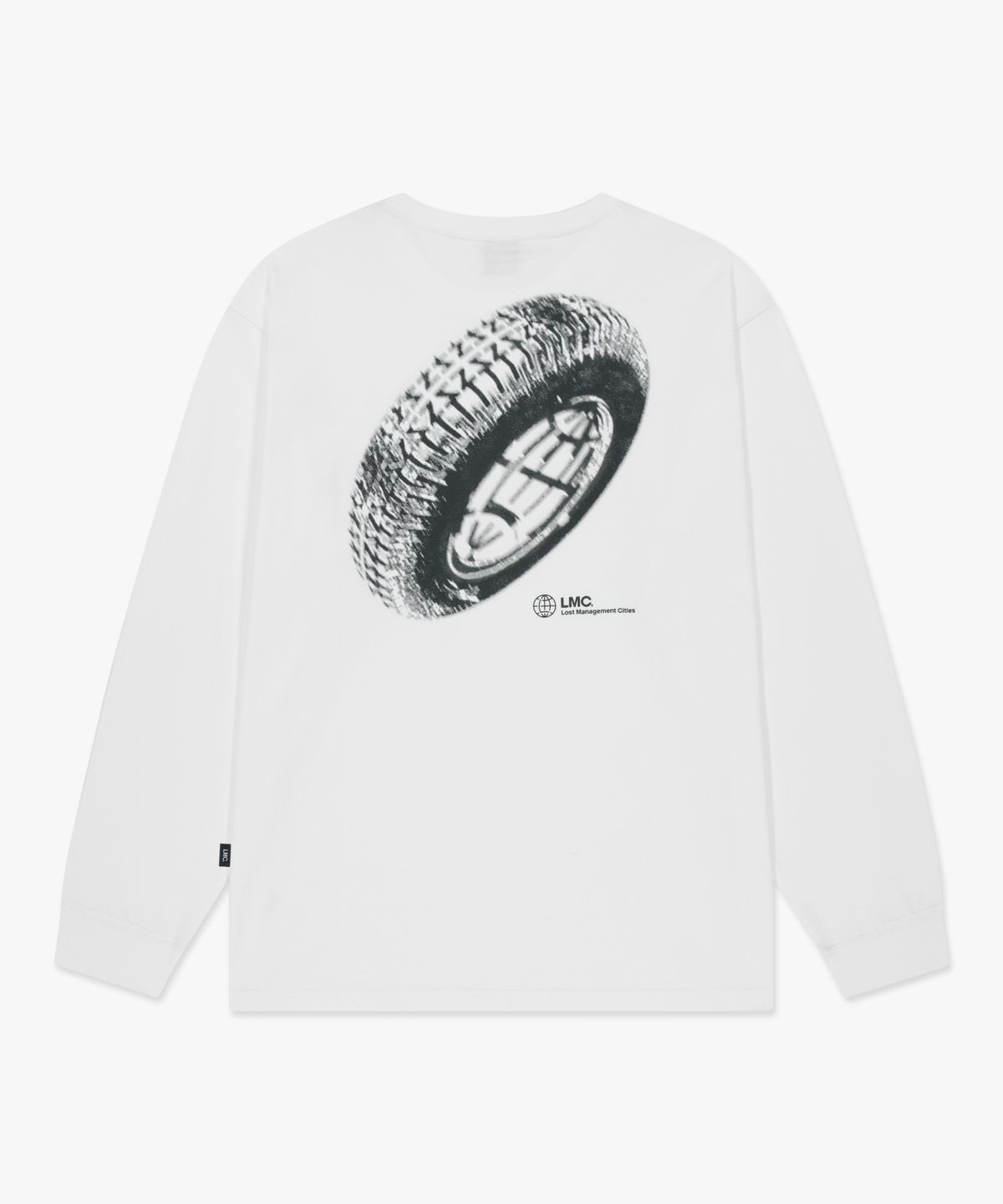 엘엠씨(LMC) TREAD WHEEL LONG SLV TEE white