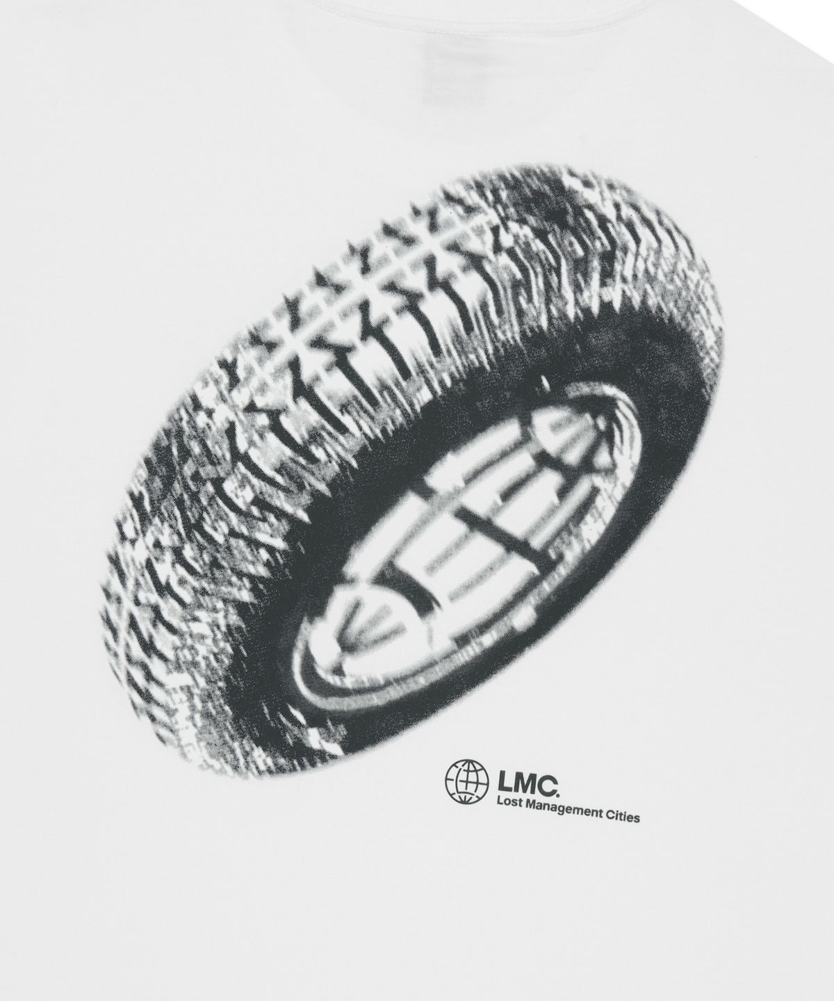 엘엠씨(LMC) TREAD WHEEL LONG SLV TEE white