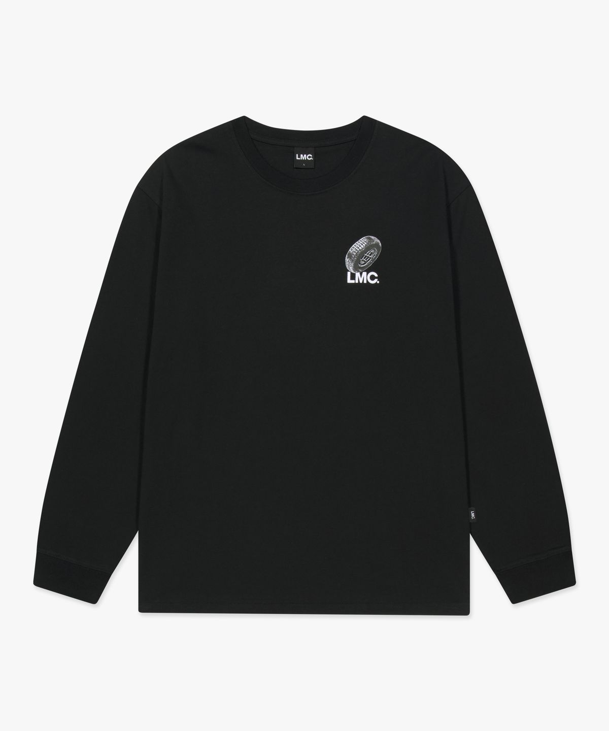 엘엠씨(LMC) TREAD WHEEL LONG SLV TEE black