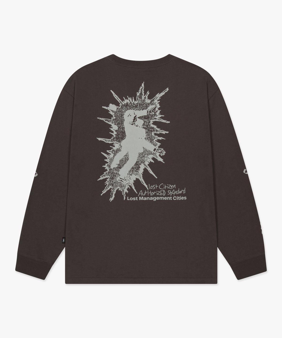 엘엠씨(LMC) ELECTRIC MAN LONG SLV TEE brown