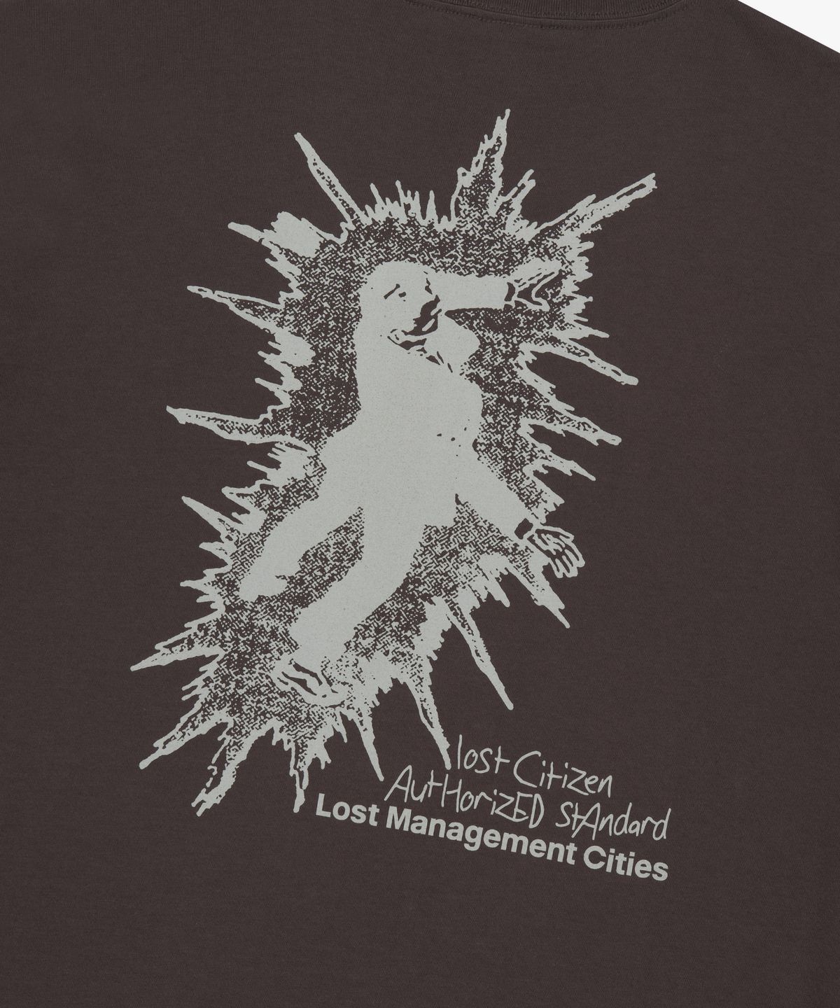엘엠씨(LMC) ELECTRIC MAN LONG SLV TEE brown