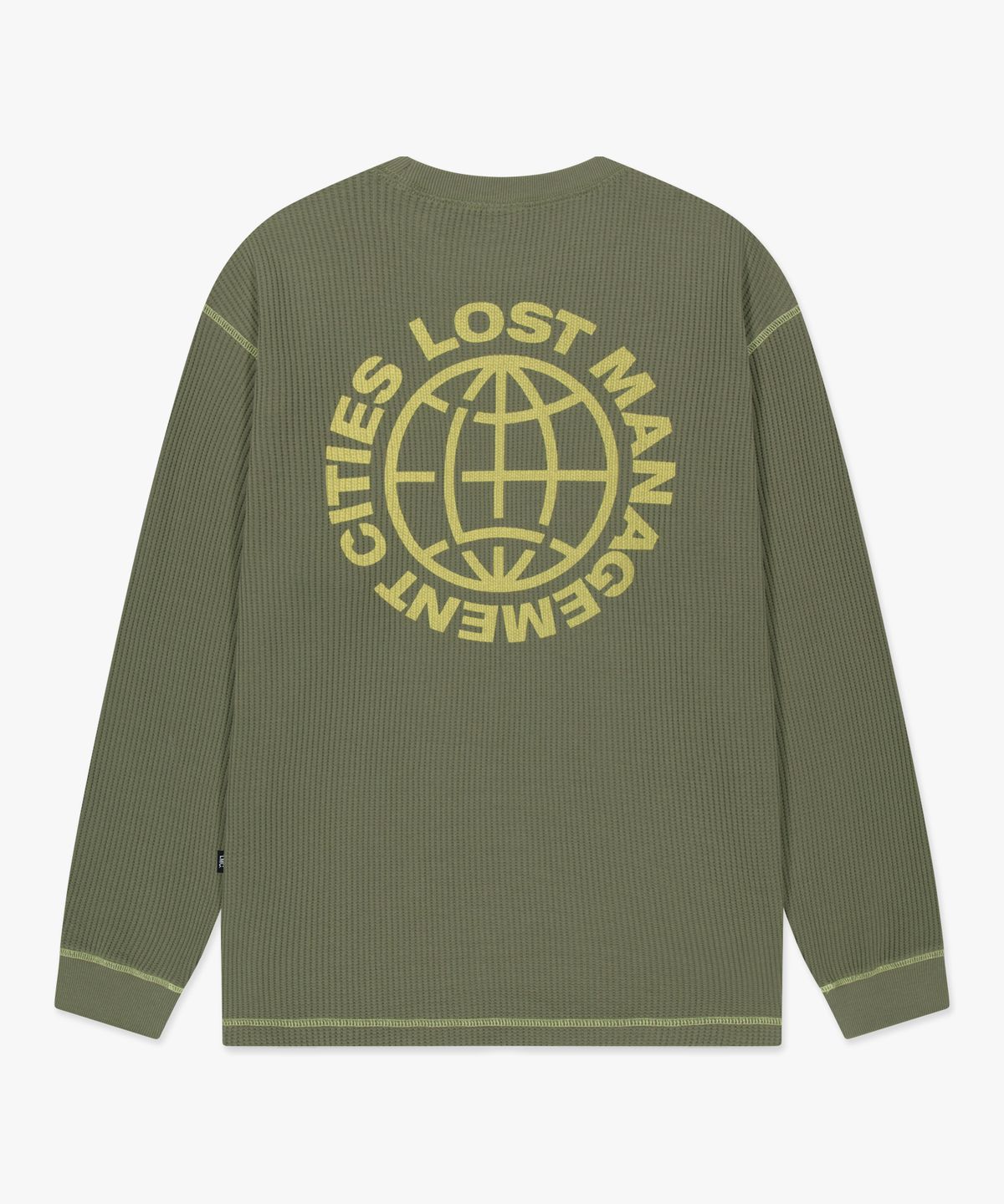 엘엠씨(LMC) OG COMBO WAFFLE LONG SLV TEE olive