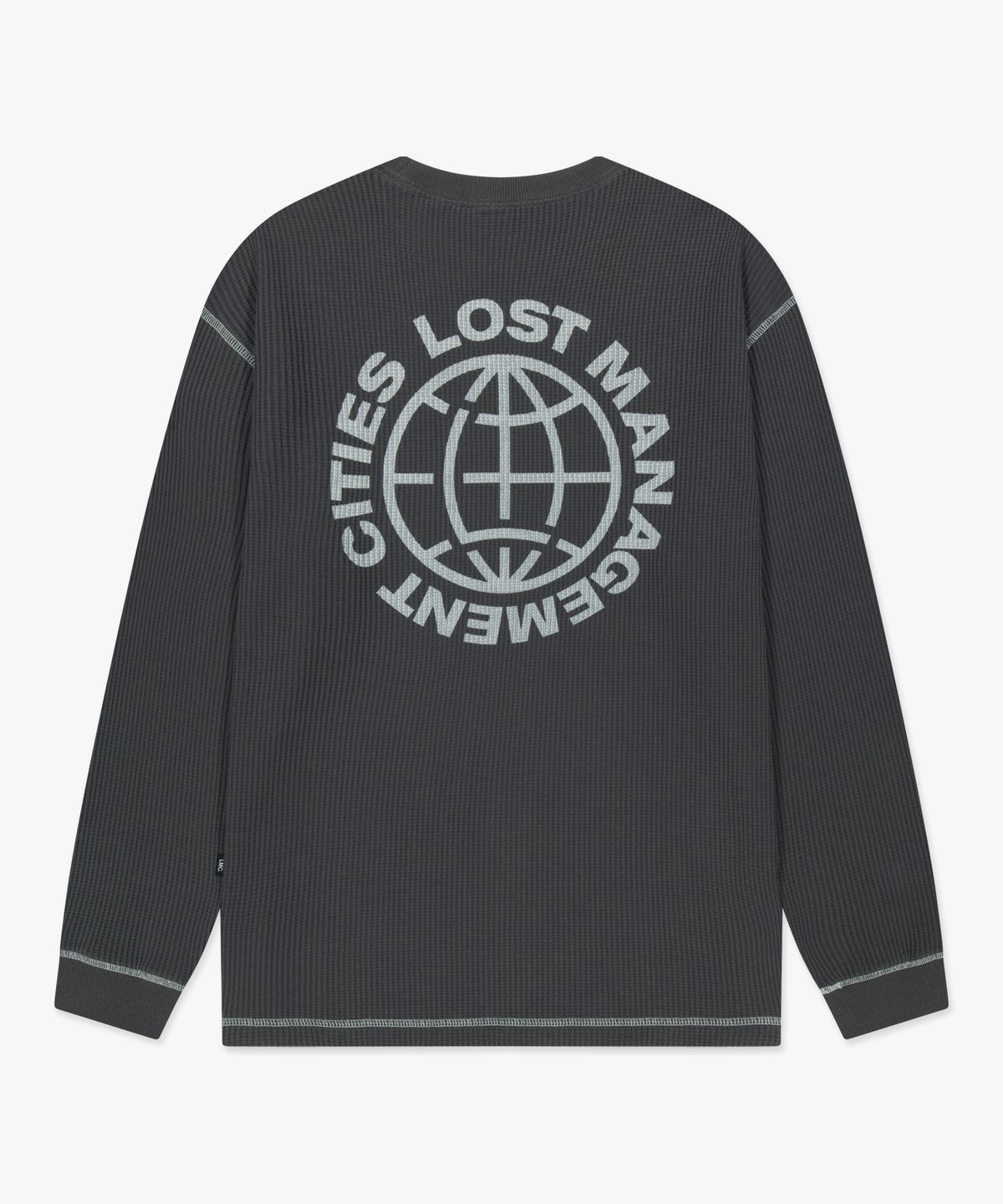 엘엠씨(LMC) OG COMBO WAFFLE LONG SLV TEE charcoal