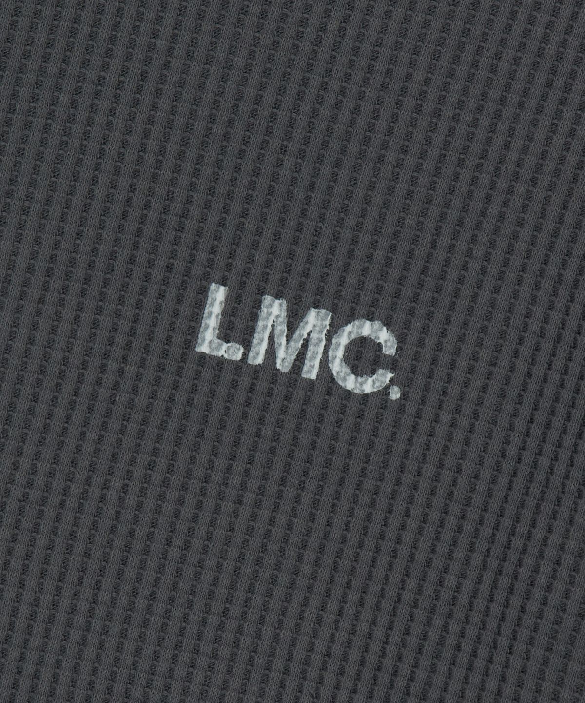 엘엠씨(LMC) OG COMBO WAFFLE LONG SLV TEE charcoal