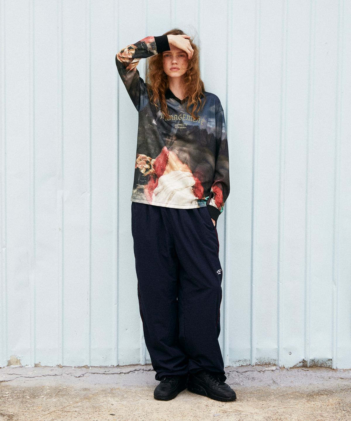 엘엠씨(LMC) AOP JERSEY LONG SLV TEE black
