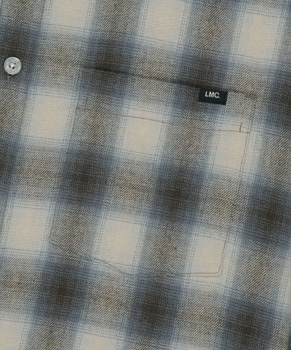 엘엠씨(LMC) LABEL POINT FLANNEL CHECK SHIRT brown