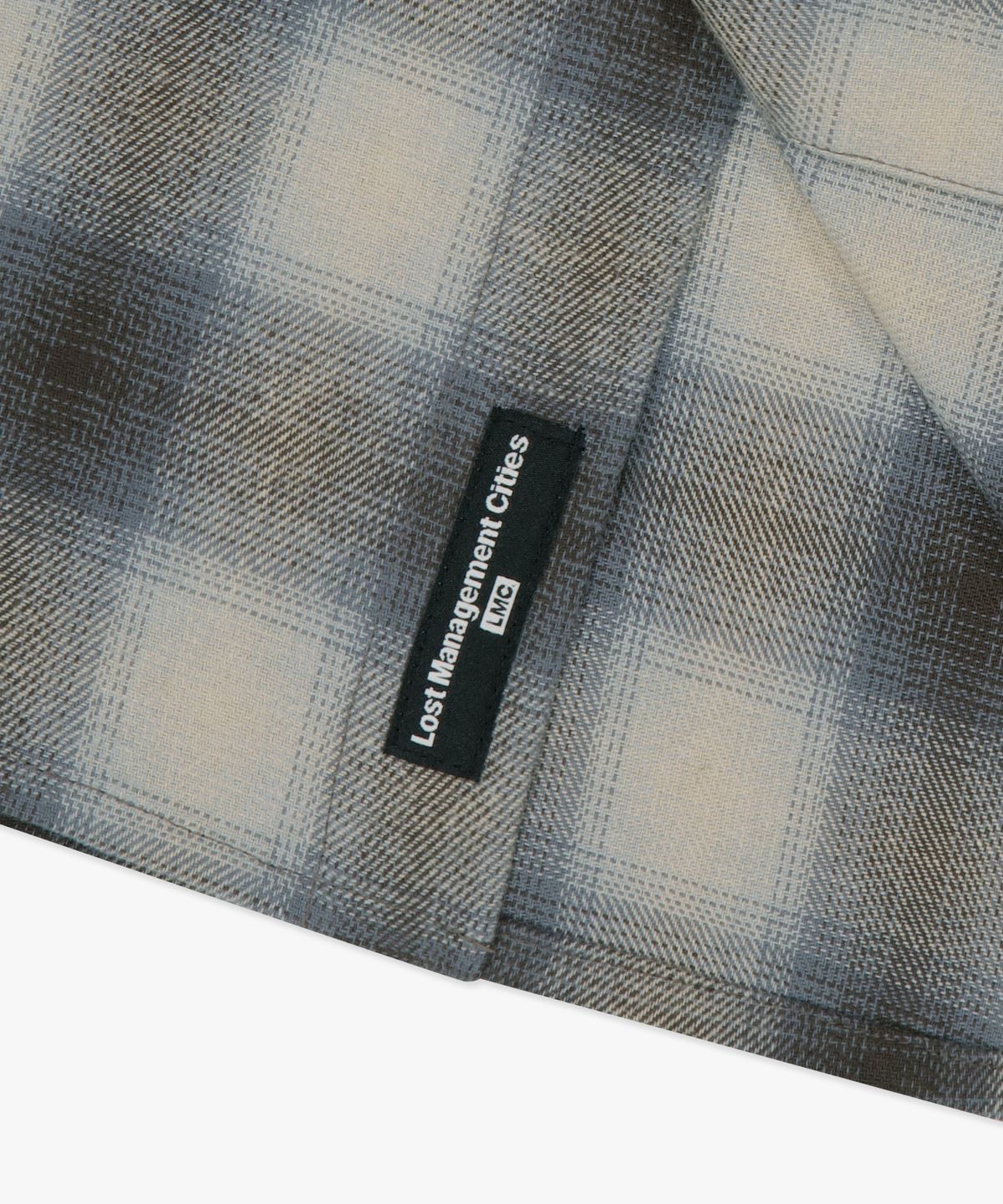 엘엠씨(LMC) LABEL POINT FLANNEL CHECK SHIRT brown