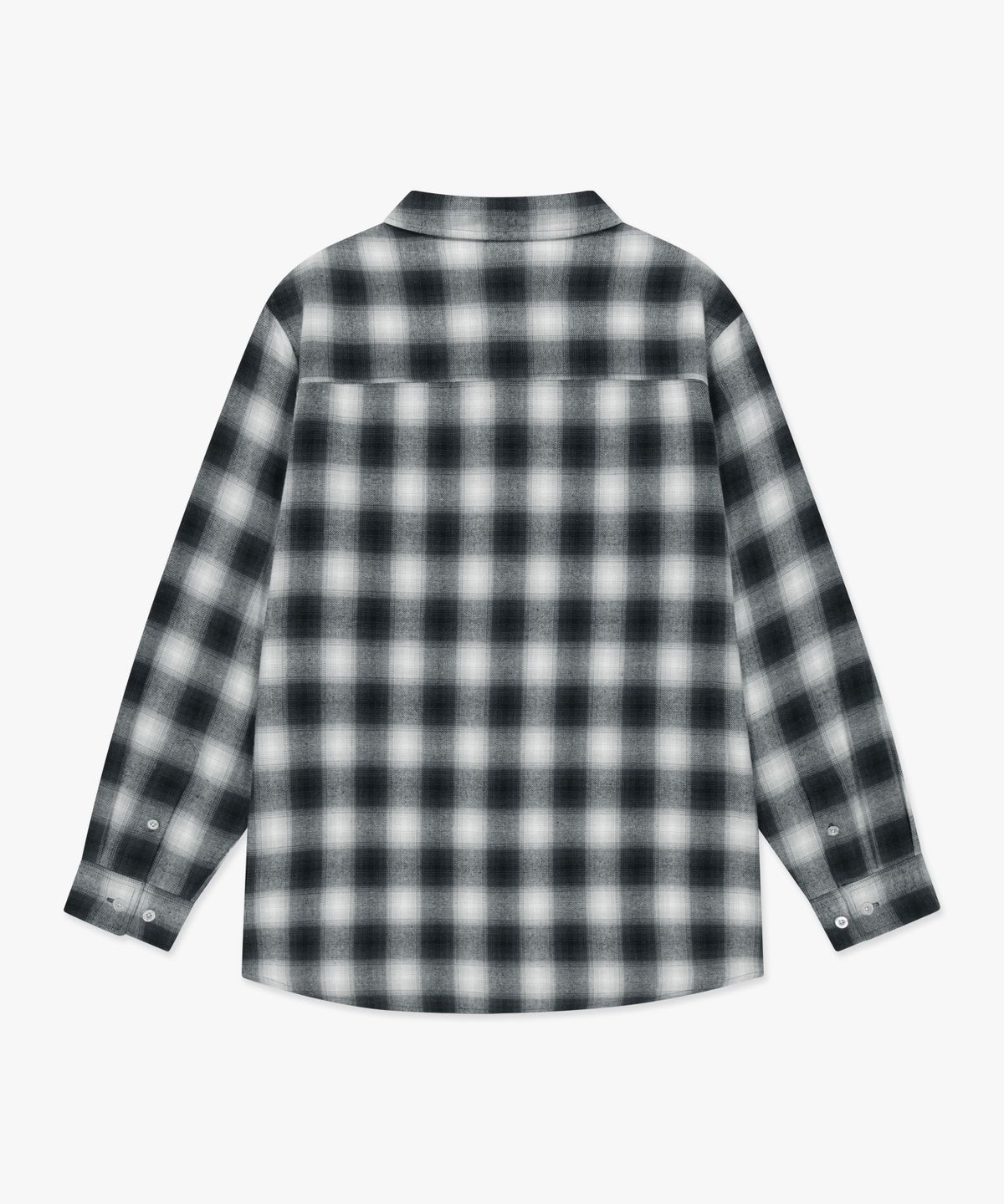 엘엠씨(LMC) LABEL POINT FLANNEL CHECK SHIRT black