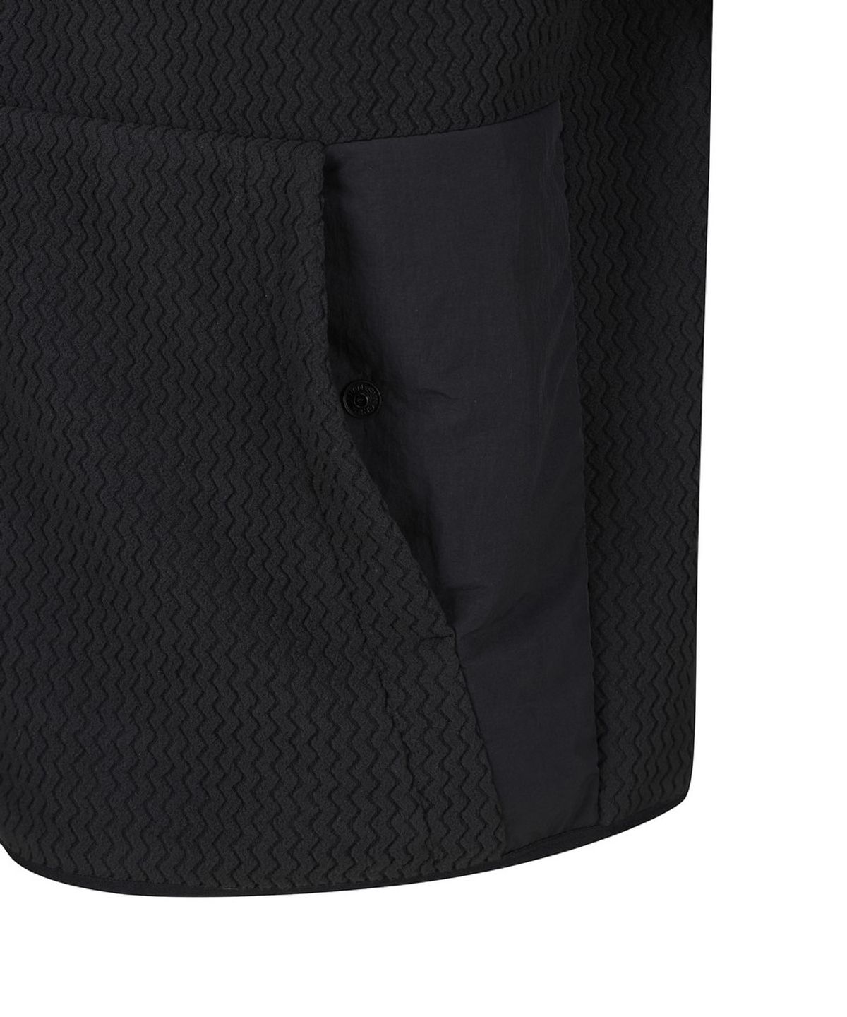 디스커버리 익스페디션(DISCOVERY EXPEDITION) 유니 자가드 플리스 후드 자켓 (BLACK)