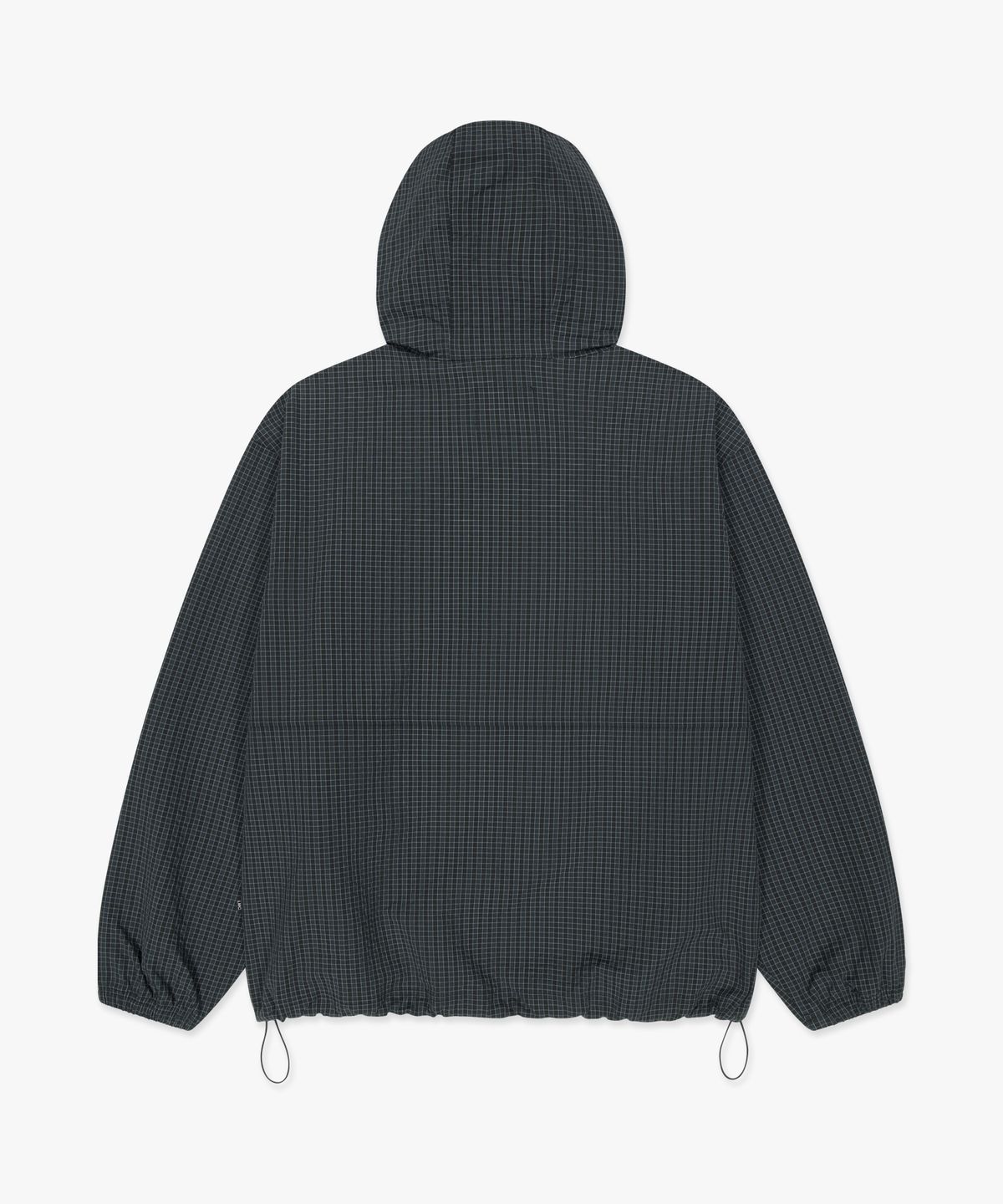 엘엠씨(LMC) CHECK ANORAK HOODIE ZIP JACKET black