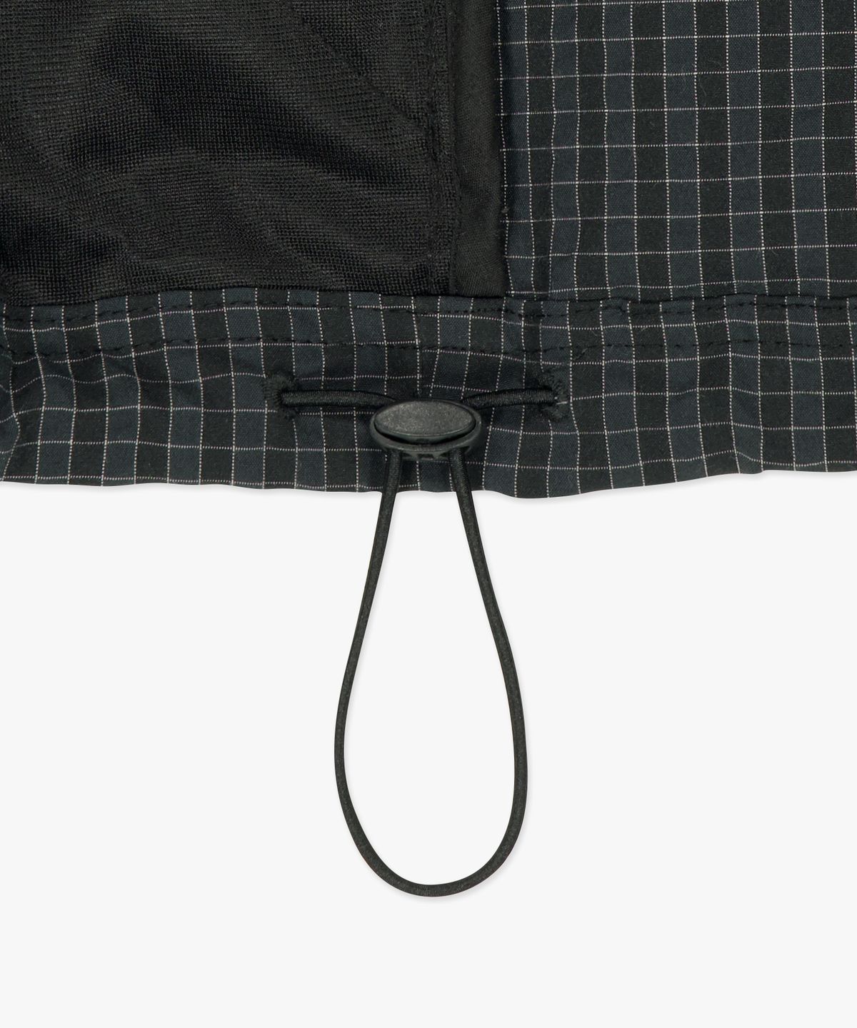 엘엠씨(LMC) CHECK ANORAK HOODIE ZIP JACKET black