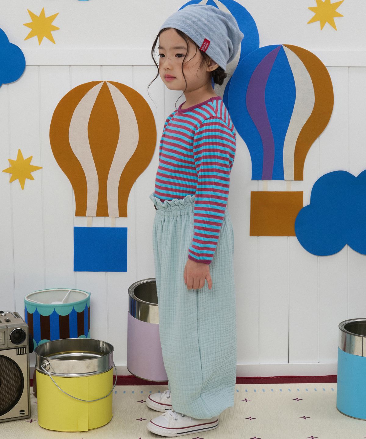 보나츠(BONATS) 소프트 팔레트 루즈팬츠 (민트)