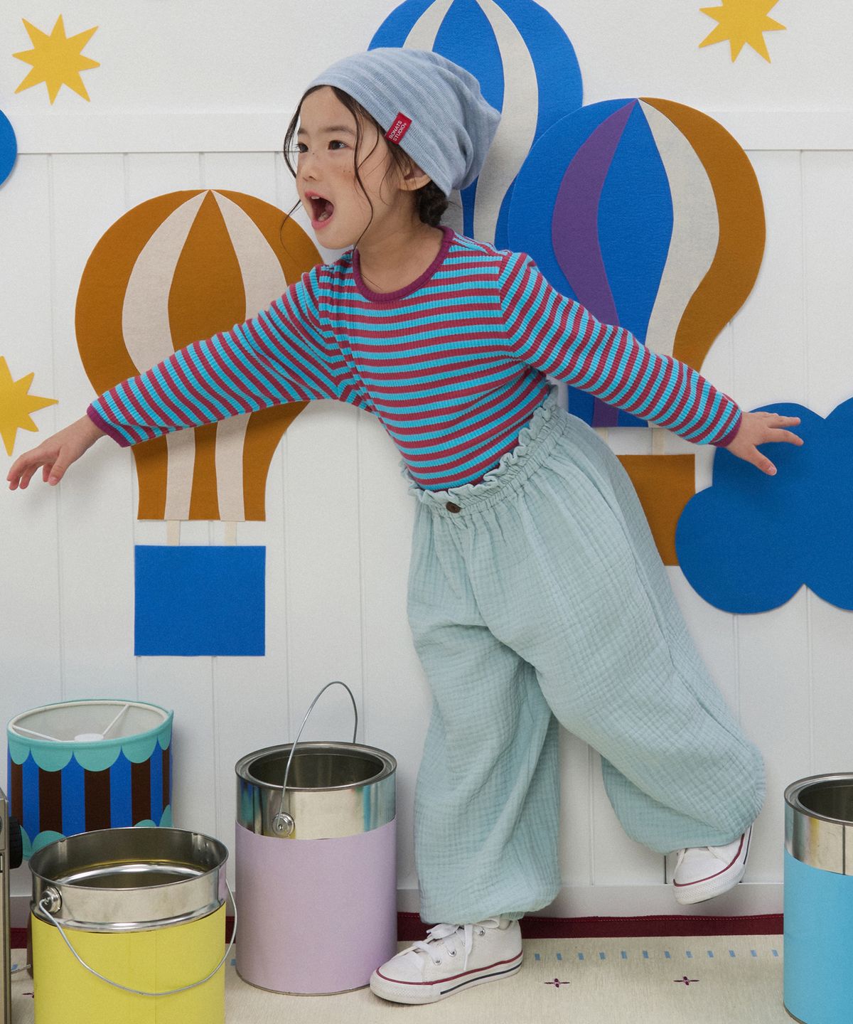 보나츠(BONATS) 소프트 팔레트 루즈팬츠 (민트)