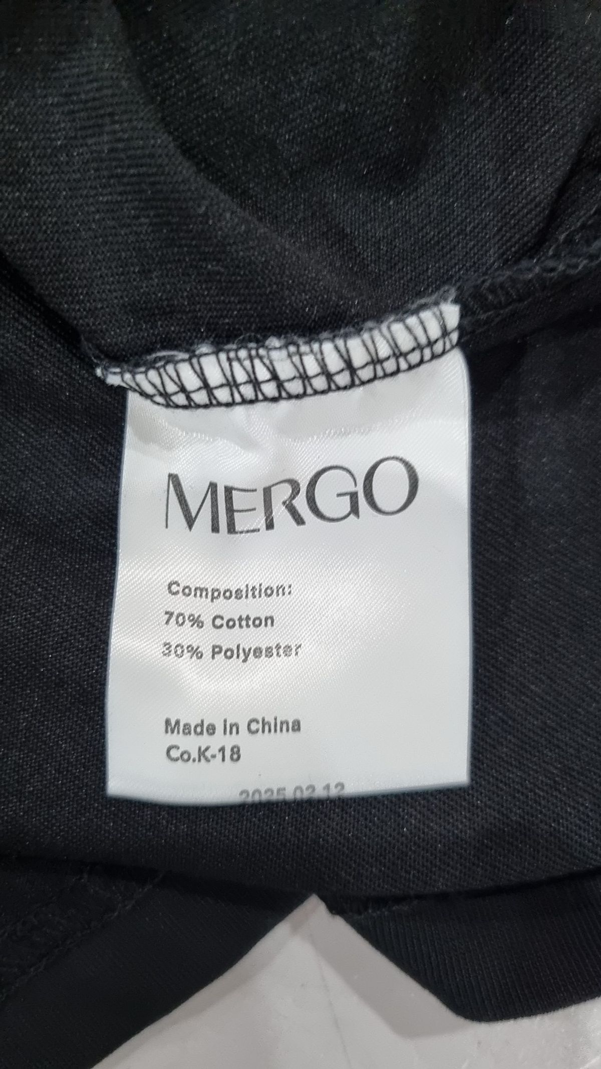 메르고(MERGO) 반소매 티셔츠 L